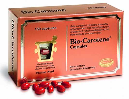 Figure 3.1.6 Bio-Carotene capsules by Pharma Nord