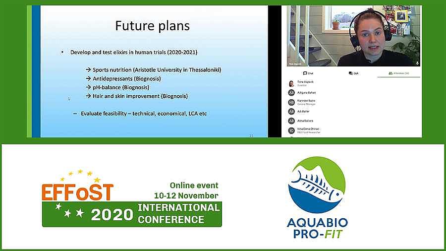 AQUABIOPRO-FIT at the EFFOST2020 Online conference
